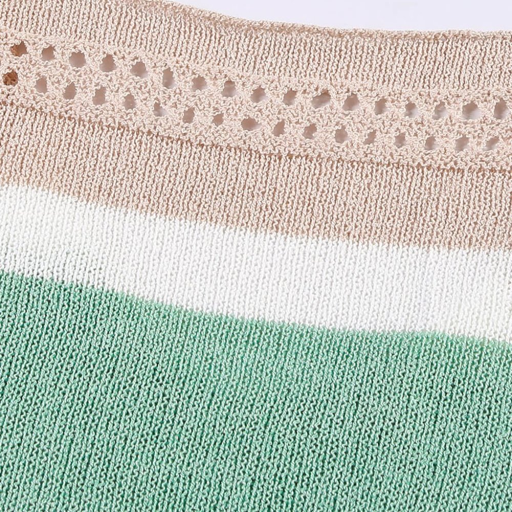 Autumn Colors Long Sleeve Loose Casual Knit Top - Picture 10 of 14